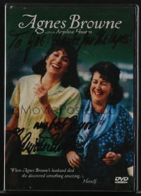 3x0406 ANJELICA HUSTON signed DVD case 2000s when she was in Agnes Browne!