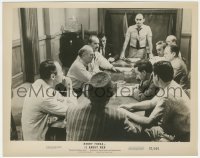 3y1266 12 ANGRY MEN 8x10.25 still 1957 Balsam, Fonda, Klugman, Cobb & other jurors at table!