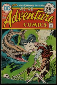 3y1158 ADVENTURE COMICS #437 comic book February 1975 art by Aparo, Chan & Grell, Spectre, Aquaman!