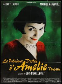 3y0058 AMELIE French 1p 2001 Jean-Pierre Jeunet, great close up of Audrey Tautou by Laurent Lufroy!