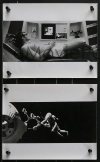 3y1554 2001: A SPACE ODYSSEY 8 Cinerama 8x10 stills 1968 Stanley Kubrick, really cool space images!