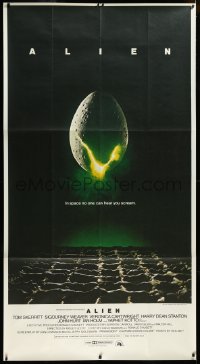 4d0196 ALIEN 3sh 1979 Ridley Scott outer space sci-fi monster classic, cool hatching egg image!