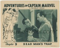 4d0093 ADVENTURES OF CAPTAIN MARVEL chapter 9 LC 1941 Tom Tyler in costume, Dead Man's Trap, rare!