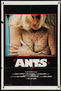 4f0694 ANTS 1sh 1978 close-up of then-unknown topless Suzanne Somers covered by deadly ants!