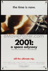 4g0770 2001: A SPACE ODYSSEY DS 1sh R2000 Stanley Kubrick, star child & art of space wheel!