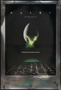 4g0778 ALIEN foil heavy stock 1sh R2003 Ridley Scott sci-fi monster classic, hatching egg!
