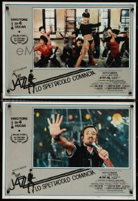 4g0624 ALL THAT JAZZ 3 Italian 13x18 pbustas 1980 Roy Scheider, Jessica Lange, Bob Fosse musical!