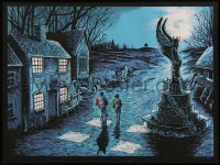 4g0347 AMERICAN WEREWOLF IN LONDON artist signed #43/50 18x24 art print 2011 Stay off The Moors, Colored Jacket!