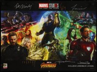 4g0491 AVENGERS: INFINITY WAR signed 16x21 special poster 2018 by Andy Park and five more!