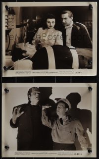 4j1419 ABBOTT & COSTELLO MEET FRANKENSTEIN 2 8x10 stills 1948 Bela Lugosi, Glenn Strange & Bud!