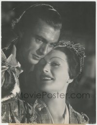 4j0497 ADVENTURES OF MARCO POLO deluxe 10.5x13.5 still 1943 Gary Cooper & Sigrid Gurie by Kahle!