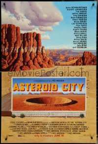 4w0734 ASTEROID CITY advance DS 1sh 2023 Jason Schwartzman and huge cast, great Grand Canyon art!