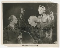 4y0265 METROPOLIS 8x10.25 still 1927 Fritz Lang, best image of Alfred Abel, Klein-Rogge & the robot!