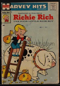 4y0296 RICHIE RICH #3 comic book November 1957 first full issue, the poor little rich boy!