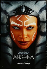 4z0391 AHSOKA DS tv poster 2023 Walt Disney, close-up of Rosario Dawson in the title role as Tano!