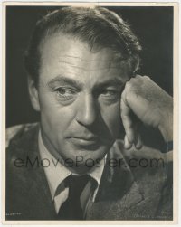 5b0010 GARY COOPER signed deluxe 11x14 still 1948 great portrait for Good Sam by Ernest A. Bachrach!