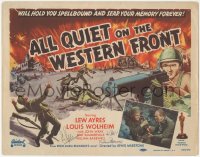 5b0035 ALL QUIET ON THE WESTERN FRONT signed TC R1950 by BOTH Lew Ayres AND William Bakewell!