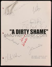 5b0016 DIRTY SHAME signed revised 3rd draft script August 27, 2003, by John Waters & FOUR others!