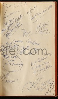 5b0014 SHE PLAYED WITH FIRE signed English script 1957 by 12 cast & crew, Arlene Dahl's bound personal!