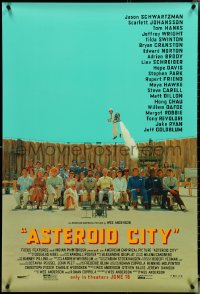 5c0549 ASTEROID CITY advance DS 1sh 2023 great wacky image of Jason Schwartzman with huge top cast!