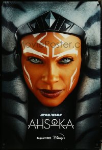 5c0143 AHSOKA DS tv poster 2023 Walt Disney, close-up of Rosario Dawson in the title role as Tano!