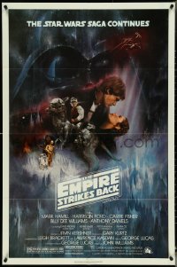 5f0752 EMPIRE STRIKES BACK NSS style 1sh 1980 classic Gone With The Wind style art by Roger Kastel!