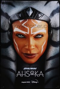 5g0608 AHSOKA DS tv poster 2023 Walt Disney, close-up of Rosario Dawson in the title role as Tano!