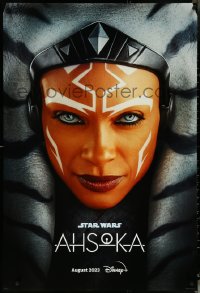 5k0139 AHSOKA DS tv poster 2023 Walt Disney, close-up of Rosario Dawson in the title role as Tano!