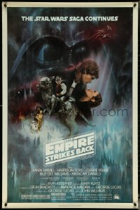 5s0875 EMPIRE STRIKES BACK NSS style 1sh 1980 classic Gone With The Wind style art by Roger Kastel!