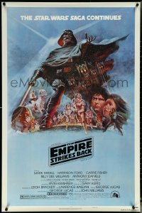 5s0874 EMPIRE STRIKES BACK style B NSS style 1sh 1980 George Lucas classic, art by Tom Jung!