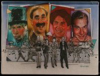 5y0437 ART DUCKO: AN ILLUSTRATED HISTORY OF THE MARX BROTHERS #50/505 hardcover book 2018 5.8 pounds!