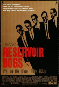 5z0554 RESERVOIR DOGS 1sh 1992 Quentin Tarantino classic, Keitel, Buscemi, Madsen & Tim Roth!