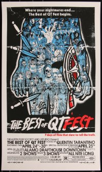 6a0679 BEST OF QT FEST signed #94/105 21x36 art print 2006 by Tyler Stout, Mondo, regular edition!