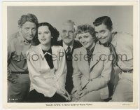 6b1181 BOOM TOWN 8x10.25 still 1940 Clark Gable, Spencer Tracy, Hedy Lamarr, Colbert, Frank Morgan