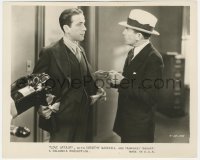 6b1323 LOVE AFFAIR 8x10 still 1932 close up of young Humphrey Bogart showing his pockets are empty!