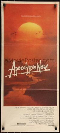 6b0284 APOCALYPSE NOW Aust daybill 1979 Francis Ford Coppola, classic Bob Peak artwork!