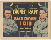 6b0388 EACH DAWN I DIE Other Company TC 1939 tough convicts James Cagney & George Raft, ultra rare!