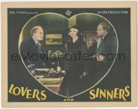 6b0520 LOVERS & SINNERS LC 1926 French girl marries Russian prince who is a broke fraud, rare!