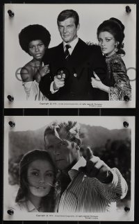 6b1466 LIVE & LET DIE 16 8x10 stills 1973 Roger Moore as Ian Fleming's James Bond, Jane Seymour!