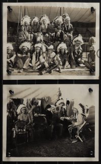 6b1485 SEEIN' INJUNS 11 8x10 stills 1931 outrageous Native American Indian movie title, ultra rare!