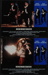 6b0582 BLUES BROTHERS 8 LCs 1980 John Belushi & Dan Aykroyd, Carrie Fisher, Ray Charles, Calloway!