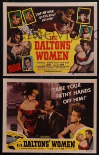 6b0585 DALTONS' WOMEN 8 LCs 1950 Neal, bad girl Pamela Blake would kill for her man, great images!