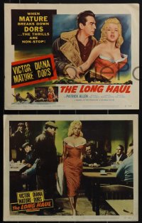 6b0602 LONG HAUL 8 LCs 1957 when Victor Mature breaks down sexy Diana Dors, the thrills are non-stop!
