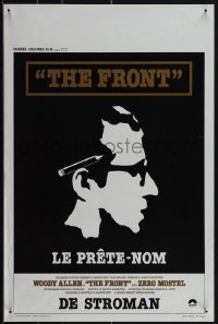 6c0206 FRONT Belgian 1976 Woody Allen, Martin Ritt, 1950s Communist Scare blacklist in 1953 U.S.!