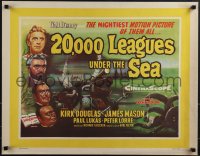 6c0182 20,000 LEAGUES UNDER THE SEA English 1/2sh 1955 Jules Verne classic, different & ultra rare!
