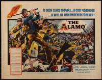 6c0386 ALAMO 1/2sh 1960 Brown art of John Wayne & Richard Widmark in the Texas War of Independence!