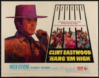 6c0430 HANG 'EM HIGH 1/2sh 1968 Clint Eastwood, they hung the wrong man & didn't finish the job!
