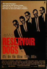 6c0889 RESERVOIR DOGS 1sh 1992 Quentin Tarantino classic, Keitel, Buscemi, Madsen & Tim Roth!