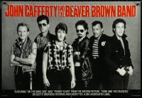 6c0568 JOHN CAFFERTY & BEAVER BROWN BAND 24x35 music poster 1984 Eddie & the Cruisers, ultra rare!