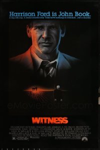 6d0943 LOT OF 8 UNFOLDED SINGLE-SIDED 27X41 WITNESS ONE-SHEETS 1985 Harrison Ford, Peter Weir